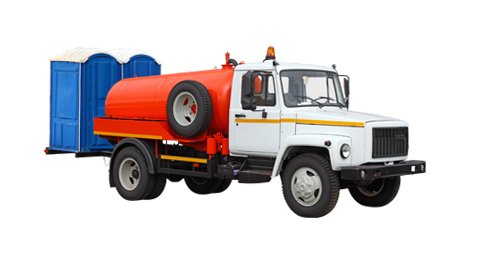 Вакуумный автомобиль на базе ГАЗ 33098 для биотуалетов