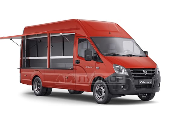 Автолавка ГАЗель НЕКСТ цельнометаллический фургон