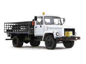 Автомобиль для перевозки кислородных и ацетиленовых баллонов на базе ГАЗ 33098