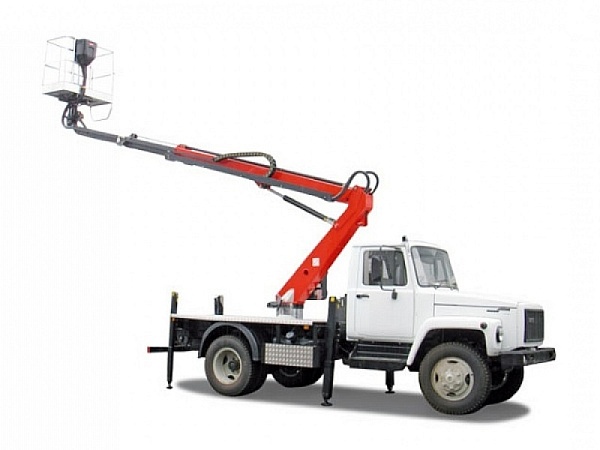Автовышка (АГП) Палфингер (2 места) на базе ГАЗ 3309