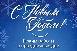 Режим работы в праздничные дни