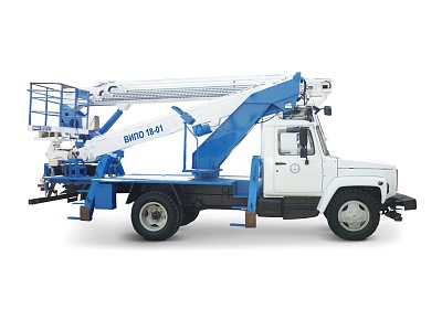 Автовышка (АГП) 18-01 (2 места) на базе ГАЗ 3309