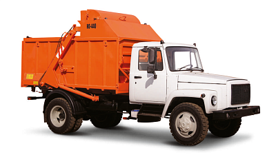 Мусоровоз КО-440-1 с задней загрузкой на базе газ-33098