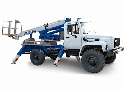 Автовышка (АГП) 18-01 (2 места) на базе ГАЗ 33088