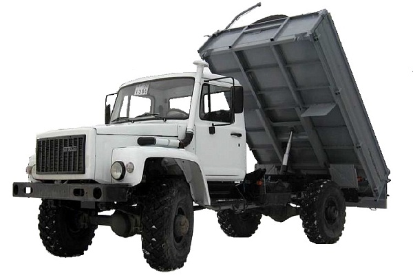 Самосвал на базе Садко ГАЗ 33088