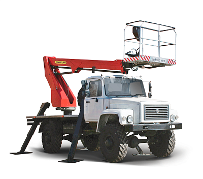 Автовышка (АГП) Палфингер (2 места) на базе шасси марки ГАЗ Земляк 33088