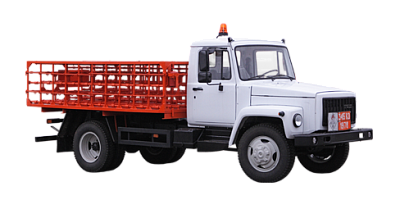Автомобиль для перевозки пропана в баллонах на базе ГАЗ 33098