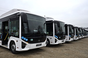 «Луидор» передал Майкопу 10 автобусов CITYMAX 9 в рамках нацпроекта «Инфраструктура для жизни»